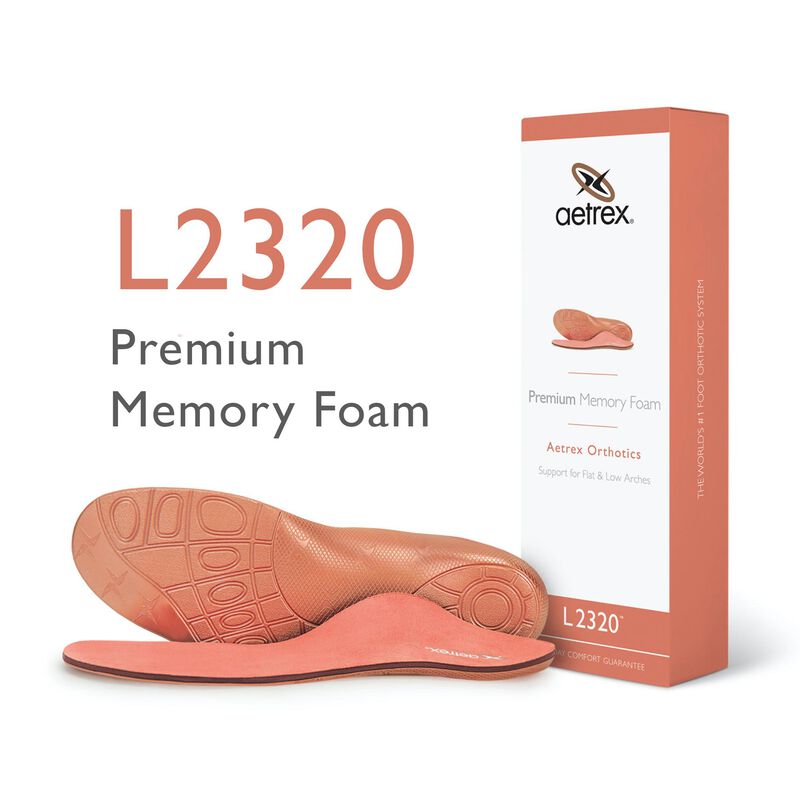 Women&#39;s Premium Memory Foam Flat/Low Arch Orthotic